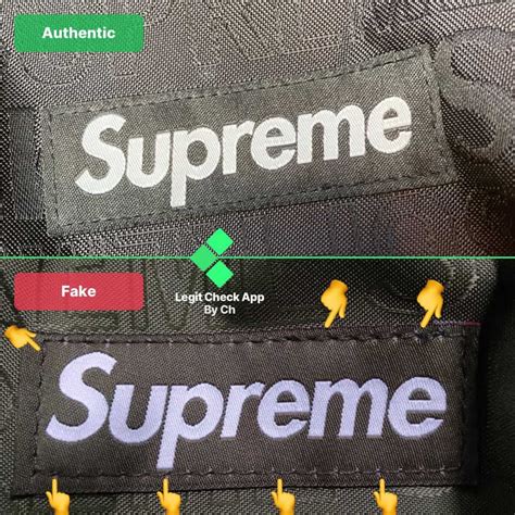 fake supreme bag amazon|how to check for fake supreme.